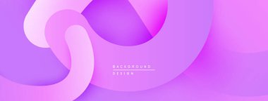 Soyut dalgalar, mor renkler, pürüzsüz eğimler modern arkaplan yaratır. Minimalist tasarım akıcılığı ve sakinliği akla getiriyor..