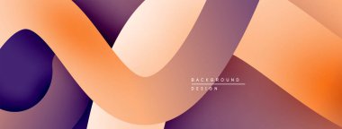 Soyut sıvı şekiller, sıcak renk paleti. Gradyan karışımları dinamik görsel akış yaratır. Modern tasarım elementleri yaratıcılığı ve enerjiyi önerir.