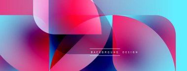 Soyut sıvı şekilleri örtüşür ve canlı renk değişimleri yaratır. Modern tasarım pürüzsüz geçişler, dinamik bileşimler içerir.