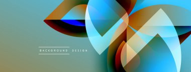 Soyut tasarım akışkan şekiller, canlı renkler içerir. Gradyan arka plan dinamik görsel efekt yaratır. Modern, gösterişli kompozisyon.