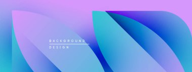 Soyut eğim arkaplanı. Yumuşak kıvrımlar mor, mavi renkleri harmanlıyor. Minimalist tasarım metin arkaplan tasarımı içerir. Modern, canlı görsel.
