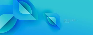 Soyut mavi katmanlar dinamik akış şekilleri yaratır. Gradyan arka plan hareketi gösteriyor, modern tasarım estetiği. Minimalist kompozisyon.