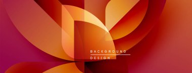 Soyut çiçek tasarımı. Sıcak renk paleti baskın, turuncu ve kırmızı renkleri var. Modern estetik, dinamik kompozisyon. Arkaplan ögesi.