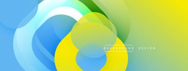 Soyut akışkan şekiller harmanlanarak, canlı bir arkaplan oluşturur. Renkler sorunsuz bir şekilde değişiyor, dinamik enerjiyi çağrıştırıyor. Modern tasarım ögesi.