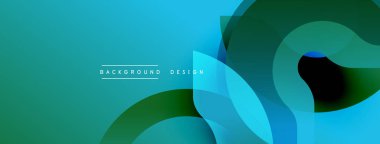Soyut gradyanlar çakışıyor, dinamik görsel akış yaratıyor. Teal, mavi, yeşil renkler kompozisyona hakim. Modern tasarım ögesi.