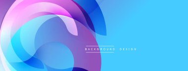 Soyut akışkan şekiller, canlı maviler, morlar, pembeler. Arka planlar, sunumlar, grafikler için modern tasarım öğesi. Yumuşak gradyanlar dinamik görsel etki yaratır.
