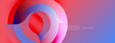 Soyut canlı katmanlar dinamik dairesel tasarım yaratır. Gradyan renkler harmanlanarak, modern görsel deneyim oluşturur.