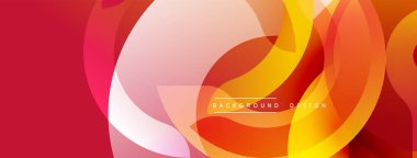 Soyut dinamik kompozisyon. Kırmızı, turuncu, sarı renkler kusursuz bir şekilde harmanlanır. Modern tasarım enerjiyi, hareketi ve sıcaklığı çağrıştırıyor..