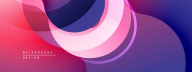 Soyut sıvı şekiller, canlı pembeler, morlar modern arka plan yaratır. Yumuşak katmanlar örtüşüyor, dinamik bileşim.