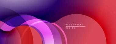 Soyut dalgalar, canlı renkler karışımı. Modern tasarım, pürüzsüz eğimler dinamik arkaplan yaratır. Minimalist estetik, sunumlar için mükemmel..