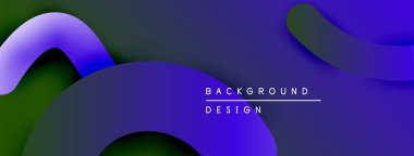Soyut sıvı şekilleri, mor renkler baskın gelir. Gradyan geçişler derinlik yaratır, arka planlar için modern tasarım unsuru. Minimalist estetik.
