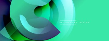 Soyut dinamik çizgiler, akan şekiller. Yeşil, mavi renkler modern arkaplan yaratır. Yumuşak eğimler hareketi, enerjiyi gösterir.