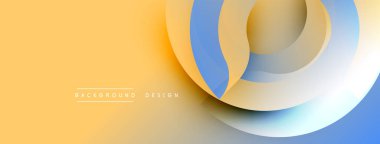 Soyut katmanlar dinamik görsel akış yaratır. Sıcak sarı soğuk maviye karışıp nazik kıvrımlar oluşturur. Minimalist tasarım modern estetiği çağrıştırıyor.