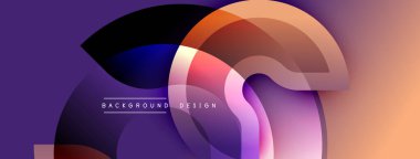 Soyut sıvı şekiller, mor turuncu renkler. Modern tasarım elementleri dinamik görsel etki yaratır. Arkaplan pürüzsüz eğimlere sahiptir.