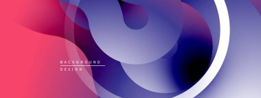 Soyut sıvı şekiller, canlı renklerin karışımı. Modern tasarım, pürüzsüz gradyanlar dinamik görsel efekt yaratır. Minimalist kompozisyon.