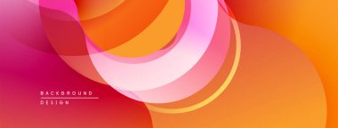Soyut akışkan şekiller, canlı gradyanlar. Sıcak renkler baskın gelir, dinamik görsel efekt yaratır. Modern tasarım ögesi.