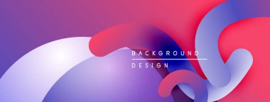 Soyut sıvı şekiller, canlı renklerin karışımı. Modern tasarım, pürüzsüz eğimler dinamik kompozisyon yaratır. Arkaplan özellikleri metin arkaplanı, tasarım.