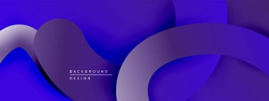 Soyut akışkan şekiller, mor renkler tasarımda baskın. Yumuşak eğimler derinlik yaratır, modern estetik. Minimalist kompozisyon, zarif zemin.