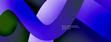 Soyut sıvı şekiller, canlı mor renkler, pürüzsüz gradyanlar. Arkaplan ve sunumlar için modern tasarım ögesi.