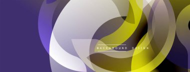 Soyut akışkan şekiller, mor, altın, gri. Modern tasarım elementleri dinamik görsel kompozisyon oluşturur. Arkaplan dokusu hareketi öneriyor.