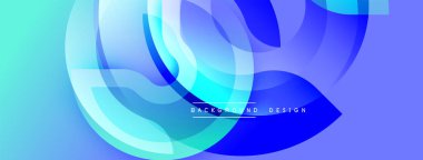 Soyut sıvı şekiller, canlı mavi renkler, değişken arkaplan. Dijital projeler için modern tasarım ögesi, temiz estetik.