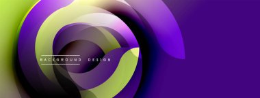 Soyut sıvı şekilleri, canlı mor, sarı gradyanlar. Modern tasarım öğesi, dinamik kompozisyon, pürüzsüz geçişler. Arkaplan dokusu.