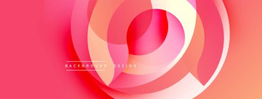 Soyut akışkan şekiller, canlı pembeler, portakallar dinamik bir zemin oluşturur. Modern tasarım hareket, enerji ve görsel cazibe öneriyor.