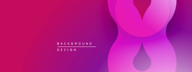 Soyut morumsu arkaplan. Üst üste binen katmanlar dinamik görsel efekt yaratır. Yumuşak eğimler, modern tasarım elementleri mevcut.