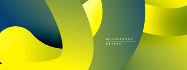 Soyut sıvı şekilleri, canlı gradyanlar. Sarılar, yeşiller, maviler güzelce harmanlanır. Arkaplan ve sunumlar için modern tasarım ögesi.