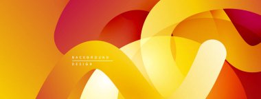 Soyut arkaplan özellikleri üst üste biniyor. Sıcak renkler baskın gelir, dinamik görsel efekt yaratır. Pürüzsüz gradyanlar tasarımı geliştirir.