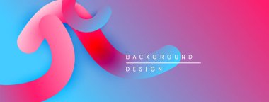 Soyut sıvı şekiller, canlı renklerin karışımı. Modern tasarım, pürüzsüz gradyanlar dinamik görsel efekt yaratır. Sunumlar için uygun arkaplan.