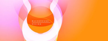 Soyut turuncu tasarım. Eşmerkezli daireler dinamik görsel efekt yaratır. Gradyan renkler düzgün bir şekilde harmanlanarak modern estetik sunuyor.