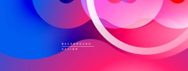 Soyut sıvı şekiller, canlı pembeler, blues karışımı. Modern tasarım, pürüzsüz gradyanlar dinamik görsel efekt yaratır. Minimalist estetik.