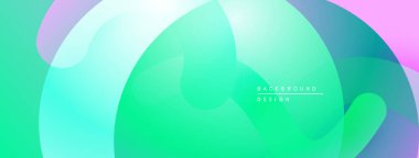 Soyut sıvı şekilleri harmanlanarak canlı pastel gradyanlar yaratır. Yumuşak kıvrımlar kompozisyona hükmediyor, hareket ve enerjiyi akla getiriyor. Tasarım modern, temiz hissettiriyor..