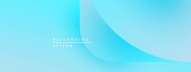 Soyut mavi arkaplan. Pürüzsüz gradyanlar akışkan şekiller, modern tasarım elementleri yaratır. Minimalist estetik, temiz kompozisyon.