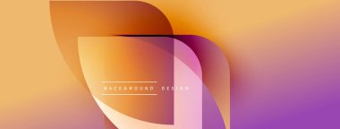 Soyut eğim arkaplanı. Üst üste binen şekiller dinamik görsel efekt yaratır. Sıcak renkler, modern estetik sunarak sorunsuz bir geçiş sağlıyor..