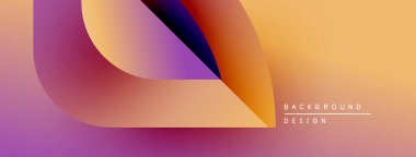 Soyut renkli şekiller örtüşüyor, canlı bir gradyan arkaplan oluşturuyor. Modern tasarım elementleri akıcılık ve sıcaklık öneriyor..