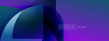 Soyut gradyan şekiller, mor renkler baskın. Arka planlar ve sunumlar için modern tasarım öğesi. Minimalist estetik, temiz çizgiler mevcut.
