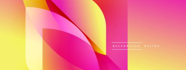 Soyut gradyan tasarımı. Canlı renkler karışıyor, dinamik şekiller yaratıyor. Modern estetik, arka planlar, pankartlar, sunumlar için uygun.