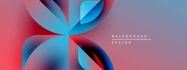 Soyut çiçek tasarımı. Canlı renkler harmanlanır, dinamik görsel etki yaratır. Yumuşak eğimler derinliği, modern estetiği akla getiriyor..