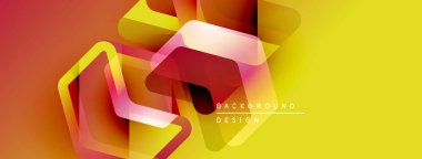 Soyut enerjik tasarım. Sarı, turuncu, kırmızı renkler dinamik şekiller yaratır. Sunumlar, posterler, web siteleri için modern arkaplan.