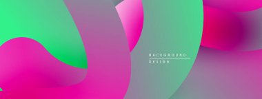 Soyut sıvı şekiller, canlı renklerin karışımı. Modern tasarım, pürüzsüz eğimler dinamik kompozisyon yaratır. Arkaplan yenilik ve enerji öneriyor.