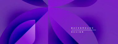 Soyut mor tasarım akışkan şekiller, gradyanlar içerir. Sunumlar ve dijital sanat projeleri için modern arkaplan ideali.