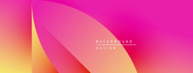 Değişken bir arkaplan. Pembe, turuncu, sarı renkler düzgün bir şekilde harmanlanır. Metin elementli minimalist tasarım. Modern estetik.