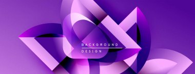 Soyut mor tasarım akışkan şekiller, gradyanlar içerir. Metin elemanları ve dinamik bileşimi olan modern arkaplan.