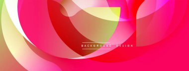 Soyut sıvı şekiller, canlı renklerin karışımı. Dinamik kompozisyon modern arkaplan tasarımı yaratır. Yumuşak eğimler, zarif eğriler görsel cazibe sunar.