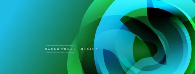 Soyut sıvı şekilleri, canlı mavi-yeşil gradyan. Modern tasarım elementleri dinamik görsel akış yaratır. Arkaplan teknoloji ve yenilik öneriyor.