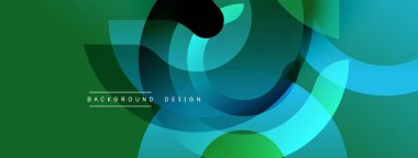 Soyut sıvı şekilleri üst üste binerek dinamik yeşil, mavi gradyanlar oluşturur. Modern tasarım metin arkaplan tasarımı içerir. Minimalist kompozisyon.