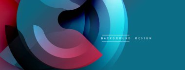 Soyut katmanlar dinamik bileşim yaratır. Canlı renkler karışıyor, akışkan şekiller oluşturuyor. Modern tasarım hareketi ve enerjiyi çağrıştırıyor.