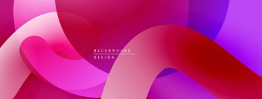Soyut sıvı şekiller, canlı renklerin karışımı. Modern tasarım, pürüzsüz eğimler dinamik kompozisyon yaratır. Projeler için mükemmel arkaplan.